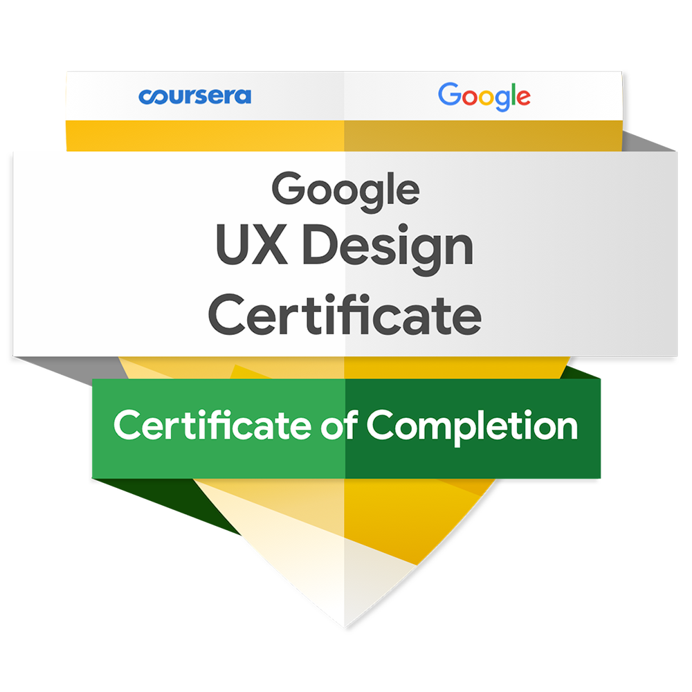 Google UX Certificate