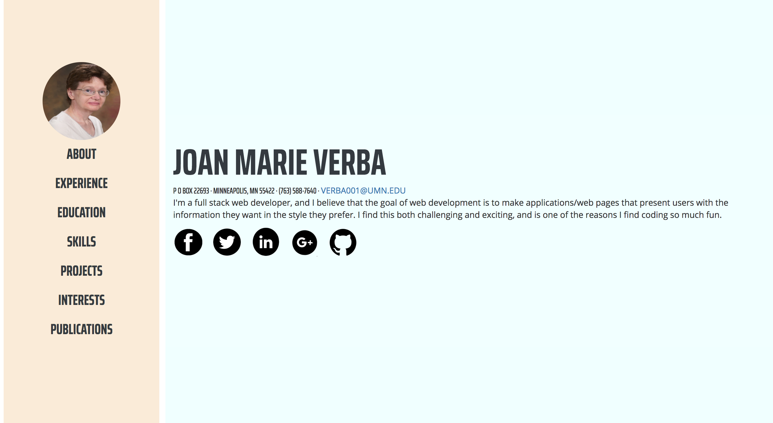 one side of the page scrolling image